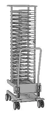 Тележка для тарелок RATIONAL для 20-1/1 60 тарелок