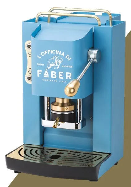Чалдовая кофемашина Faber PRO DELUXE TURQUOISE ZODIAC