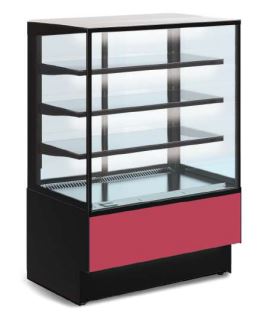 Витрина холодильная ВПС (ADAGIO LX Cube 900) (C.2.S.A7021гл.В7021гл.Р1.PS.RAL7021гл)